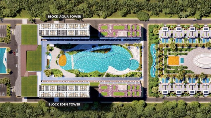 Mặt bằng tổng thể dự án Aria Đà Nẵng Hotel And Resort