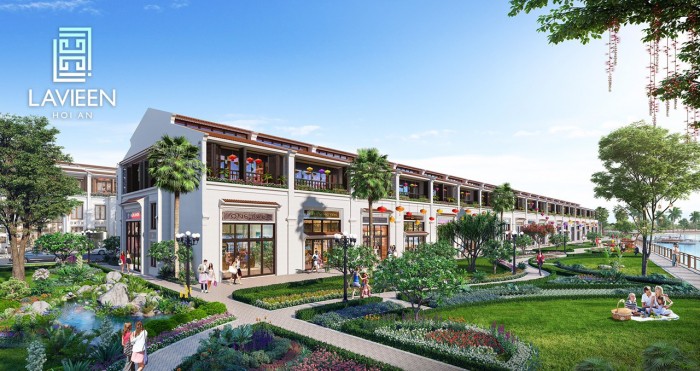 Phối cảnh nhà phố Lavieen Hội An, năm 2019.