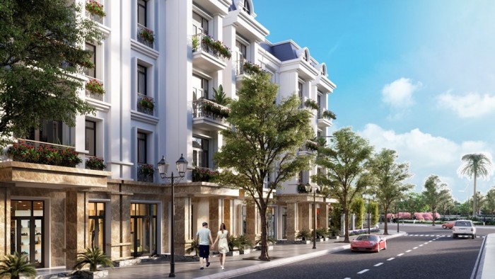 Phối cảnh shophouse Dream Homes Đồng Hới, năm 2022