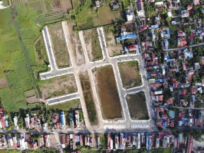 flycam hạ tầng Đa Phúc Central Park, năm 2020.